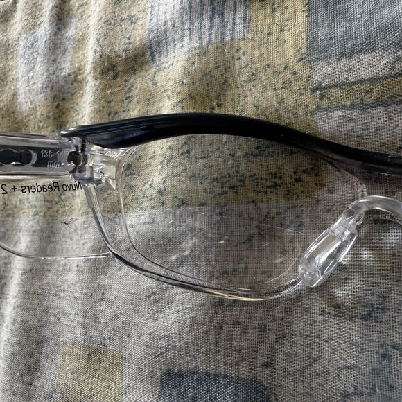Nuvo BiFocal Readers Clear Lens +1.5 Protective Eyewear 3M 11434 Safety Glasses - Picture 8 of 10